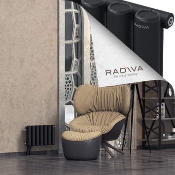 Mati Radiateur En Aluminium 300x514 Noir - Thumbnail