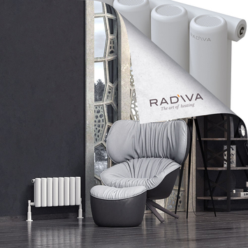 Mati Radiateur En Aluminium 300x588 Blanc - Thumbnail