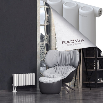 Mati Radiateur En Aluminium 300x662 Blanc - Thumbnail