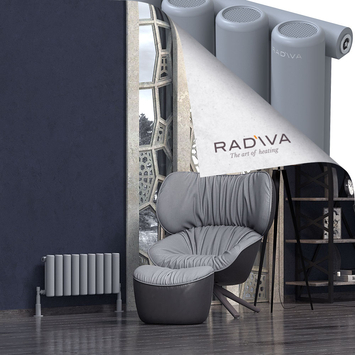 Mati Radiateur En Aluminium 300x662 Gris - Thumbnail