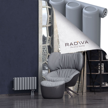 Mati Radiateur En Aluminium 300x662 Gris - Thumbnail