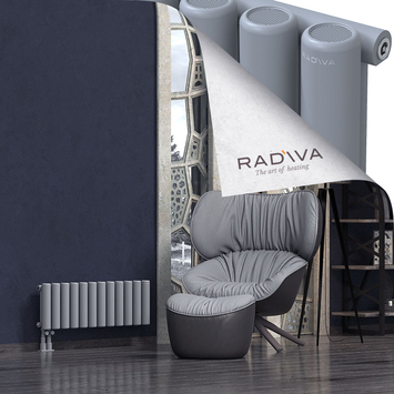 Mati Radiateur En Aluminium 300x884 Gris - Thumbnail