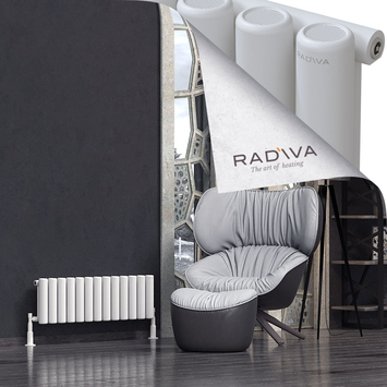 Mati Radiateur En Aluminium 300x958 Blanc - Thumbnail