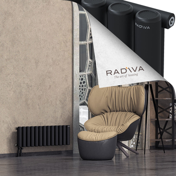 Mati Radiateur En Aluminium 300x958 Noir - Thumbnail