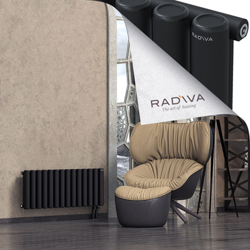 Mati Radiateur En Aluminium 400x1032 Noir - Thumbnail