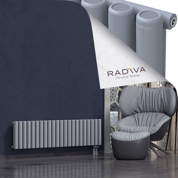 Mati Radiateur En Aluminium 400x1624 Gris - Thumbnail