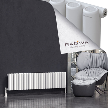 Mati Radiateur En Aluminium 400x1772 Blanc - Thumbnail