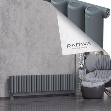 Mati Radiateur En Aluminium 400x1920 Anthracite - Thumbnail