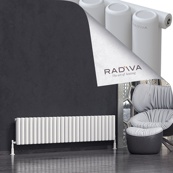 Mati Radiateur En Aluminium 400x1920 Blanc - Thumbnail