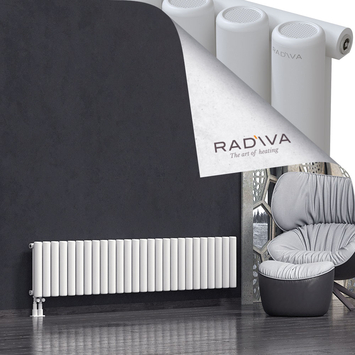 Mati Radiateur En Aluminium 400x1920 Blanc - Thumbnail