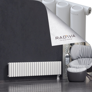 Mati Radiateur En Aluminium 400x1920 Blanc - Thumbnail