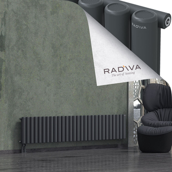 Mati Radiateur En Aluminium 400x2068 Anthracite Foncé - Thumbnail