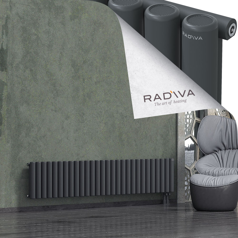 Mati Radiateur En Aluminium 400x2068 Anthracite Foncé