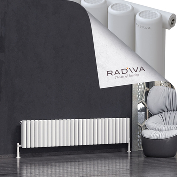 Mati Radiateur En Aluminium 400x2068 Blanc - Thumbnail