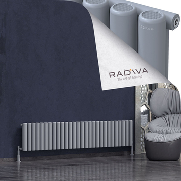 Mati Radiateur En Aluminium 400x2068 Gris - Thumbnail