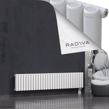 Mati Radiateur En Aluminium 400x2142 Blanc - Thumbnail