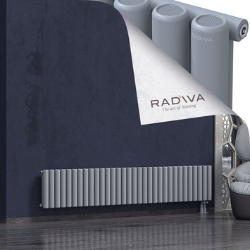 Mati Radiateur En Aluminium 400x2364 Gris - Thumbnail