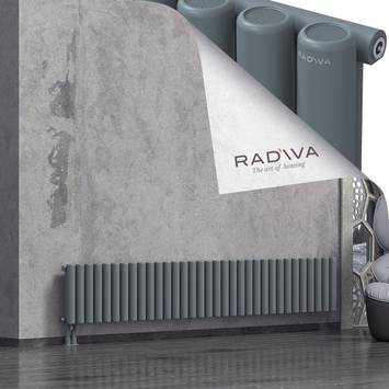 Mati Radiateur En Aluminium 400x2438 Anthracite - Thumbnail