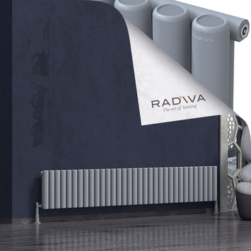 Mati Radiateur En Aluminium 400x2438 Gris - Thumbnail