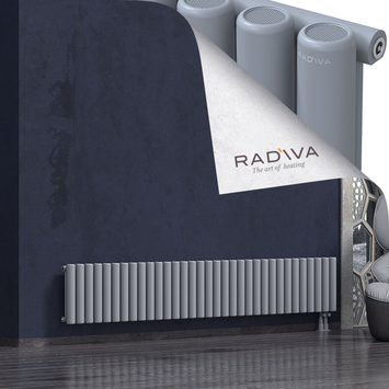 Mati Radiateur En Aluminium 400x2438 Gris - Thumbnail