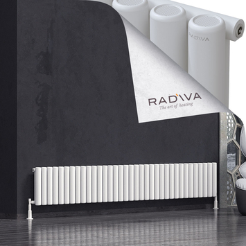 Mati Radiateur En Aluminium 400x2586 Blanc - Thumbnail