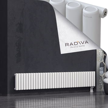 Mati Radiateur En Aluminium 400x2586 Blanc - Thumbnail