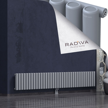 Mati Radiateur En Aluminium 400x2586 Gris - Thumbnail