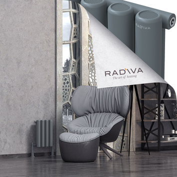 Mati Radiateur En Aluminium 400x292 Anthracite - Thumbnail