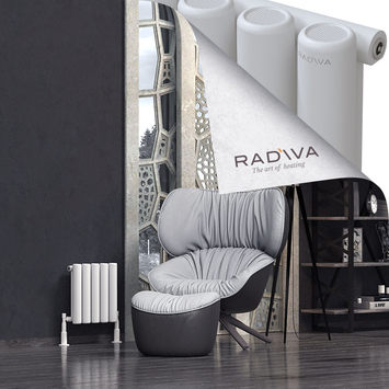 Mati Radiateur En Aluminium 400x366 Blanc - Thumbnail