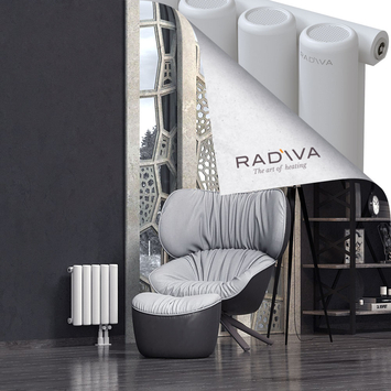 Mati Radiateur En Aluminium 400x366 Blanc - Thumbnail