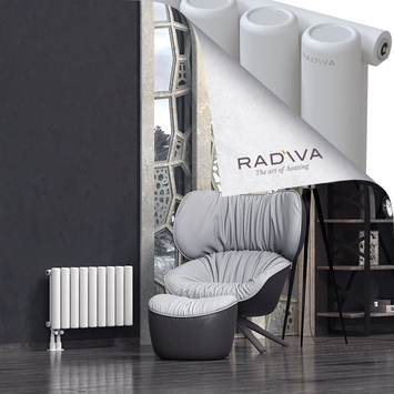 Mati Radiateur En Aluminium 400x662 Blanc - Thumbnail