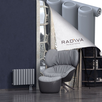 Mati Radiateur En Aluminium 400x662 Gris - Thumbnail