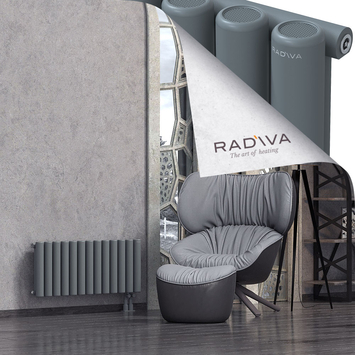 Mati Radiateur En Aluminium 400x958 Anthracite - Thumbnail