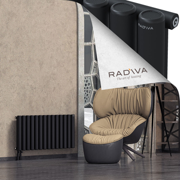 Mati Radiateur En Aluminium 500x1032 Noir - Thumbnail