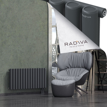 Mati Radiateur En Aluminium 500x1106 Anthracite Foncé - Thumbnail