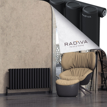 Mati Radiateur En Aluminium 500x1254 Noir - Thumbnail