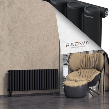 Mati Radiateur En Aluminium 500x1476 Noir - Thumbnail