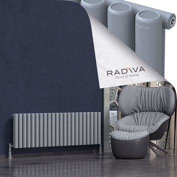 Mati Radiateur En Aluminium 500x1624 Gris - Thumbnail