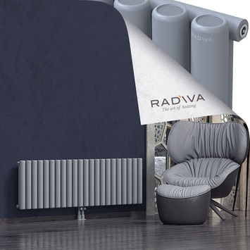 Mati Radiateur En Aluminium 500x1624 Gris - Thumbnail