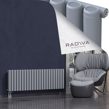 Mati Radiateur En Aluminium 500x1698 Gris - Thumbnail