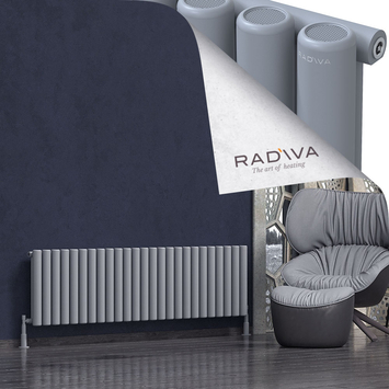 Mati Radiateur En Aluminium 500x1846 Gris - Thumbnail