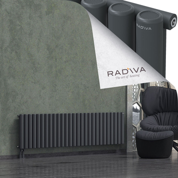 Mati Radiateur En Aluminium 500x1994 Anthracite Foncé - Thumbnail