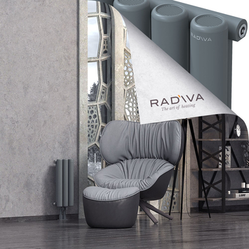 Mati Radiateur En Aluminium 500x218 Anthracite - Thumbnail