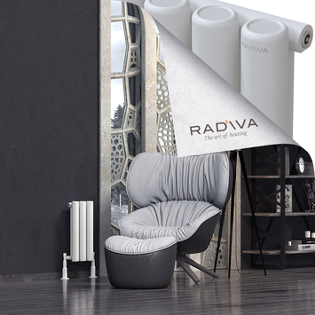 Mati Radiateur En Aluminium 500x218 Blanc - Thumbnail