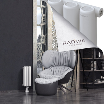 Mati Radiateur En Aluminium 500x218 Blanc - Thumbnail