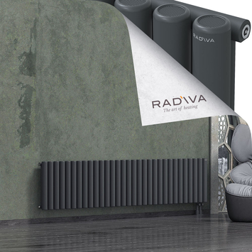 Mati Radiateur En Aluminium 500x2290 Anthracite Foncé - Thumbnail