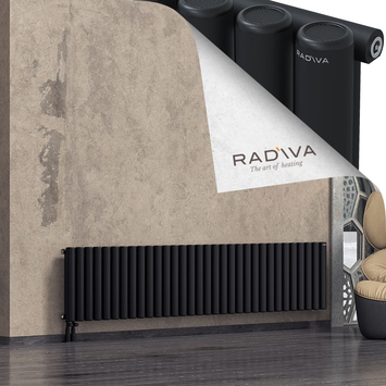 Mati Radiateur En Aluminium 500x2364 Noir - Thumbnail