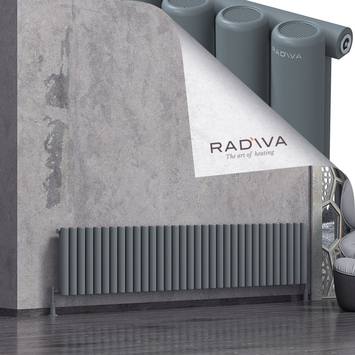 Mati Radiateur En Aluminium 500x2438 Anthracite - Thumbnail