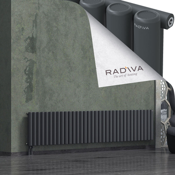 Mati Radiateur En Aluminium 500x2512 Anthracite Foncé - Thumbnail