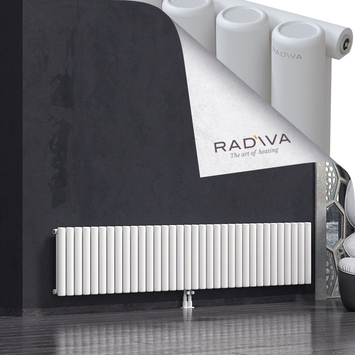 Mati Radiateur En Aluminium 500x2512 Blanc - Thumbnail